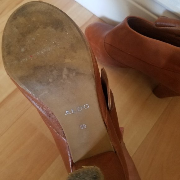 Brown Aldo Booties - Picture 3 of 7